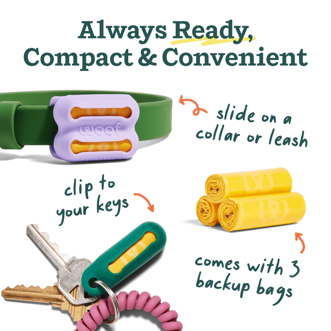 Woof Poomergency Backup Poop Bags
