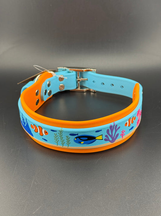 1.5" Nemo Double Layered Biothane Collar