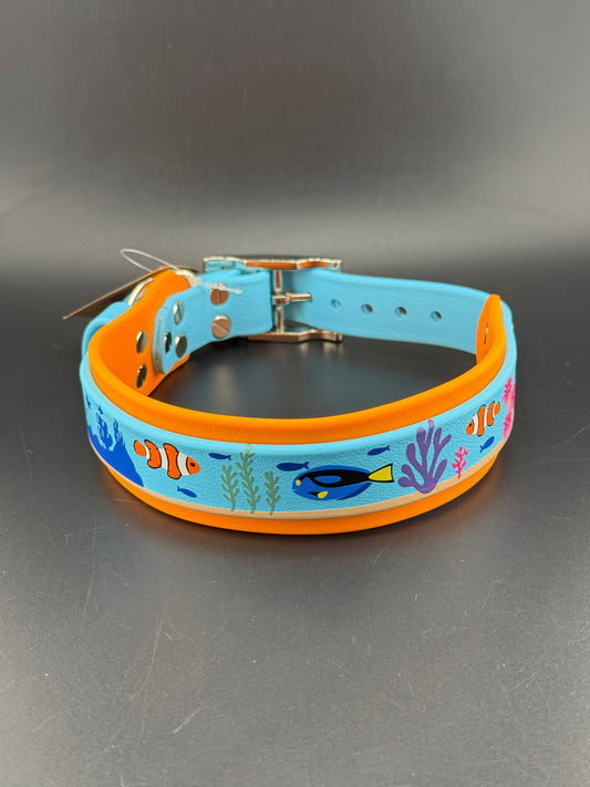 1.5" Nemo Double Layered Biothane Collar