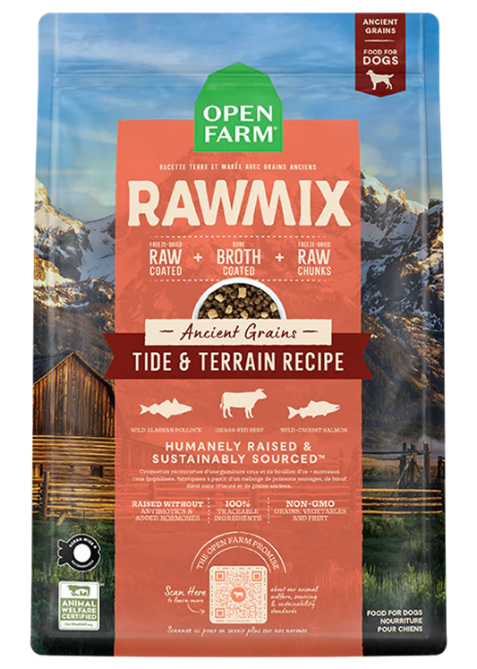 Tide & Terrain Ancient Grains Rawmix for Dogs - Performance Dog Supply