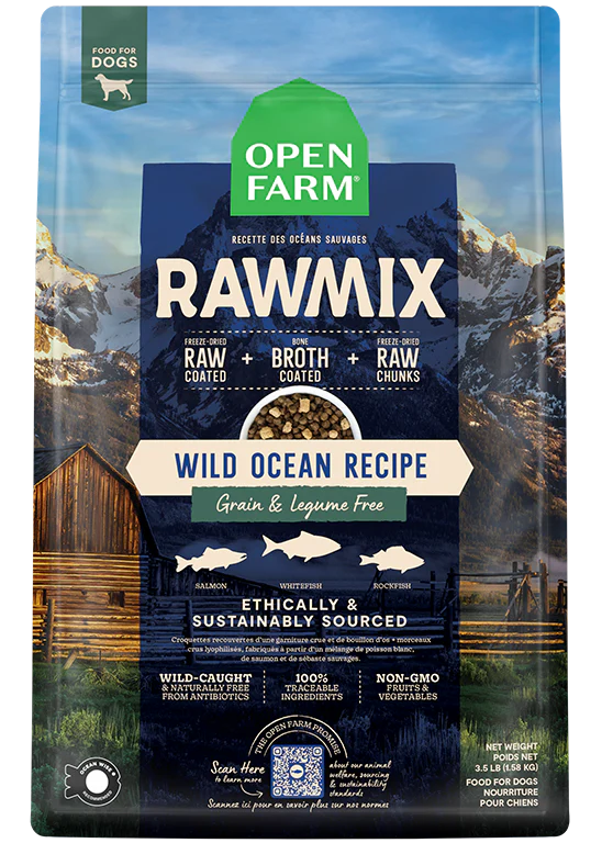 Wild Ocean Grain-Free RawMix for Dogs - Performance Dog Supply
