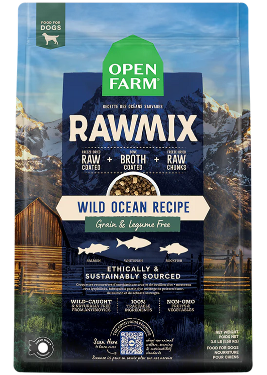 Wild Ocean Grain-Free RawMix for Dogs - Performance Dog Supply