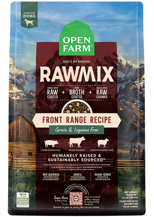 Front Range Grain-Free RawMix for Dogs - Performance Dog Supply