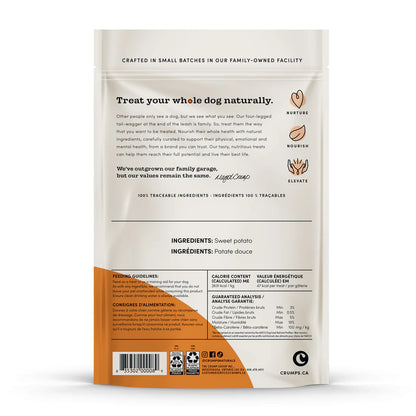 Crumps Sweet Potato Chews - Performance Dog Supply