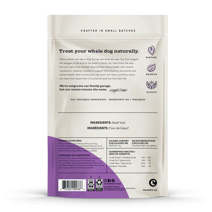 Crumps Beef Liver Bites - Performance Dog Supply