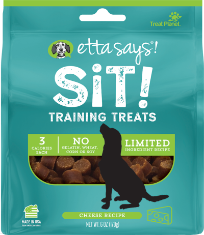Etta Says Sit! Cheese Training Treats - Performance Dog Supply