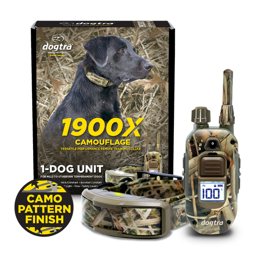 Dogtra 1900X Camoflauge 1-Dog Unit