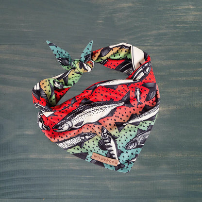 Gone Fishing Bandana - Performance Dog Supply