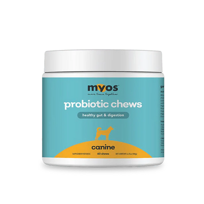 MYOS Probiotic Chews - Gut & Digestion - Performance Dog Supply