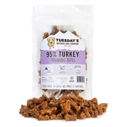 95% Turkey Training Bites - 6oz