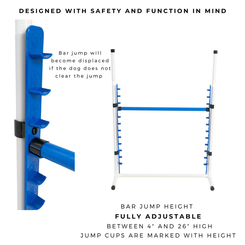 7 Piece Dog Agility Equipment Set