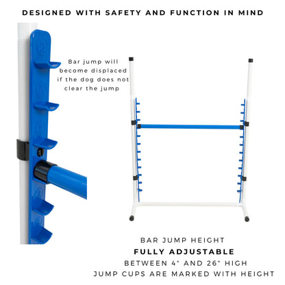 7 Piece Dog Agility Equipment Set