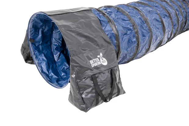 Heavy Duty Dog Agility Tunnel –PVC Training Tunnel With Sandbags