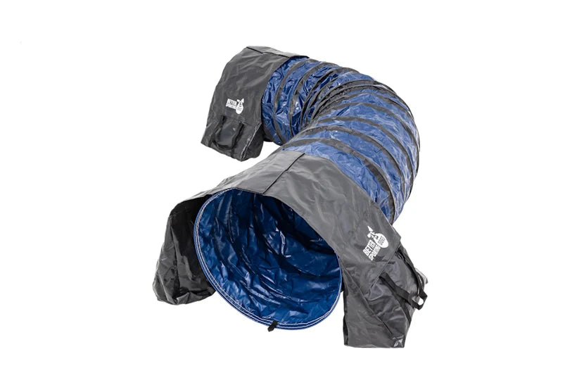 Heavy Duty Dog Agility Tunnel –PVC Training Tunnel With Sandbags