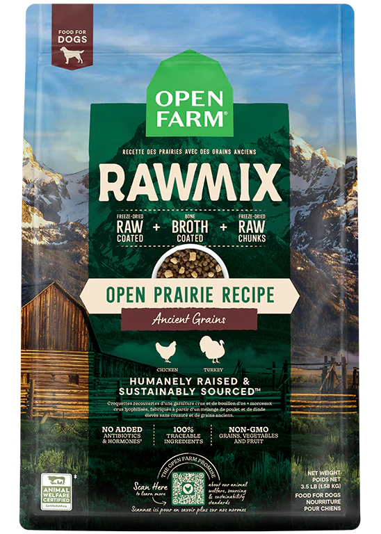Open Prairie Ancient Grains RAWMIX - Performance Dog Supply