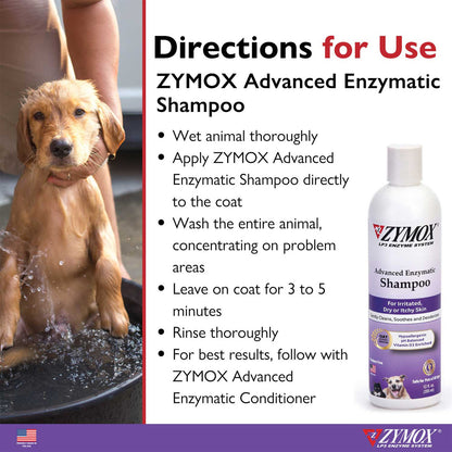 ZYMOX Advanced Enzymatic Shampoo - 12 oz