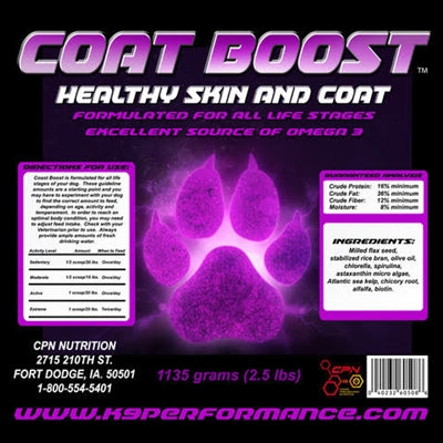CPN Coat Boost Supplement - Performance Dog Supply