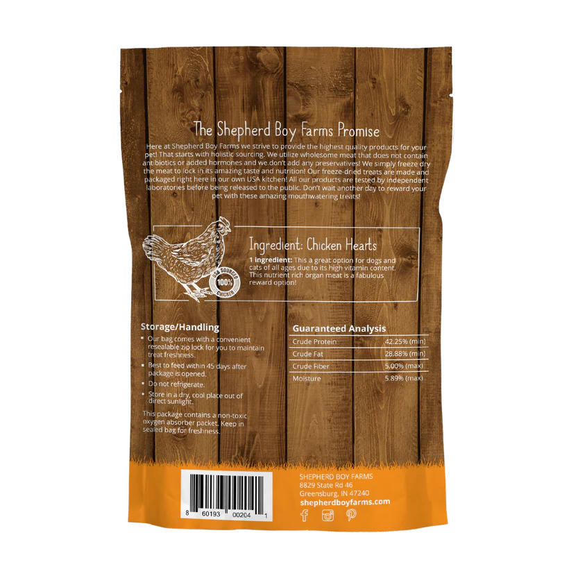 Shepherd Boy Farms FD Chicken Heart