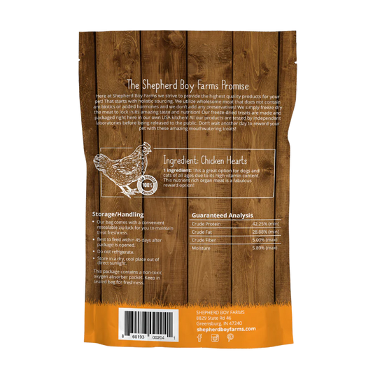 Shepherd Boy Farms FD Chicken Heart