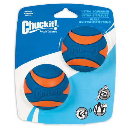 ChuckIt! Ultra Squeaker Balls - Performance Dog Supply