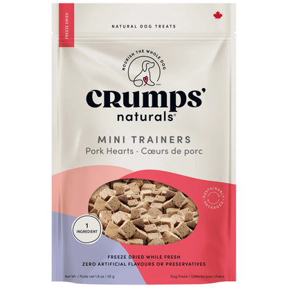 Crumps Mini Trainers Freeze Dried Pork Heart