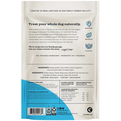 Crumps Plaque Busters Pumpkin Spice Dental Sticks