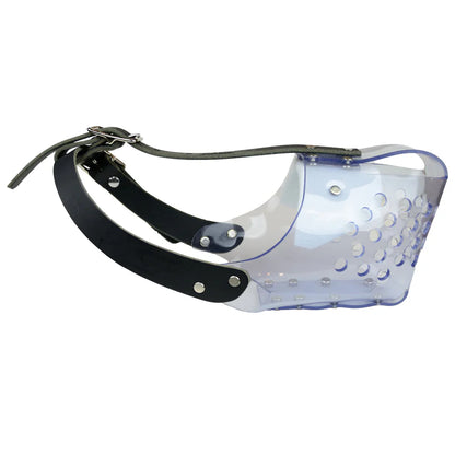 Clear Plastic Muzzle - Performance Dog Supply