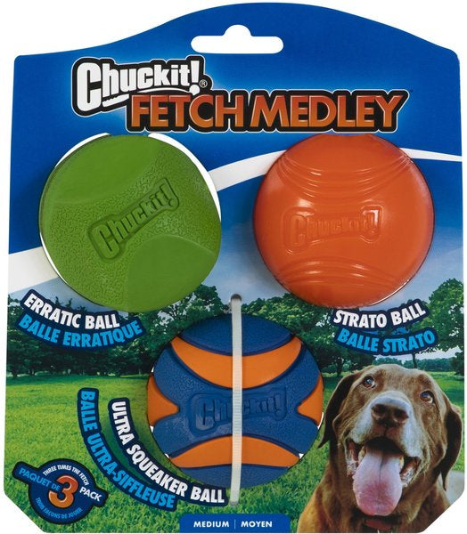 Chuck-it! Fetch Medley 3pk