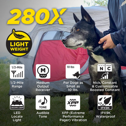 Dogtra 280X 1-Dog Unit