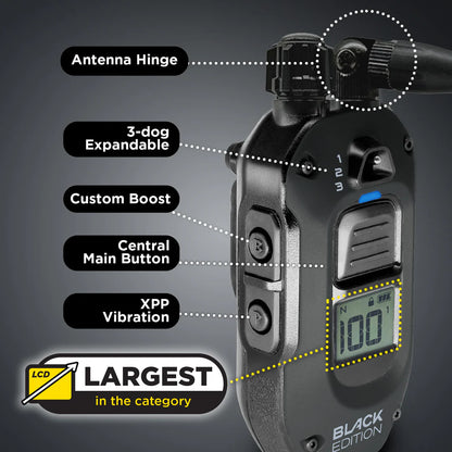 Dogtra 1900X Black Edition 1-Dog Unit