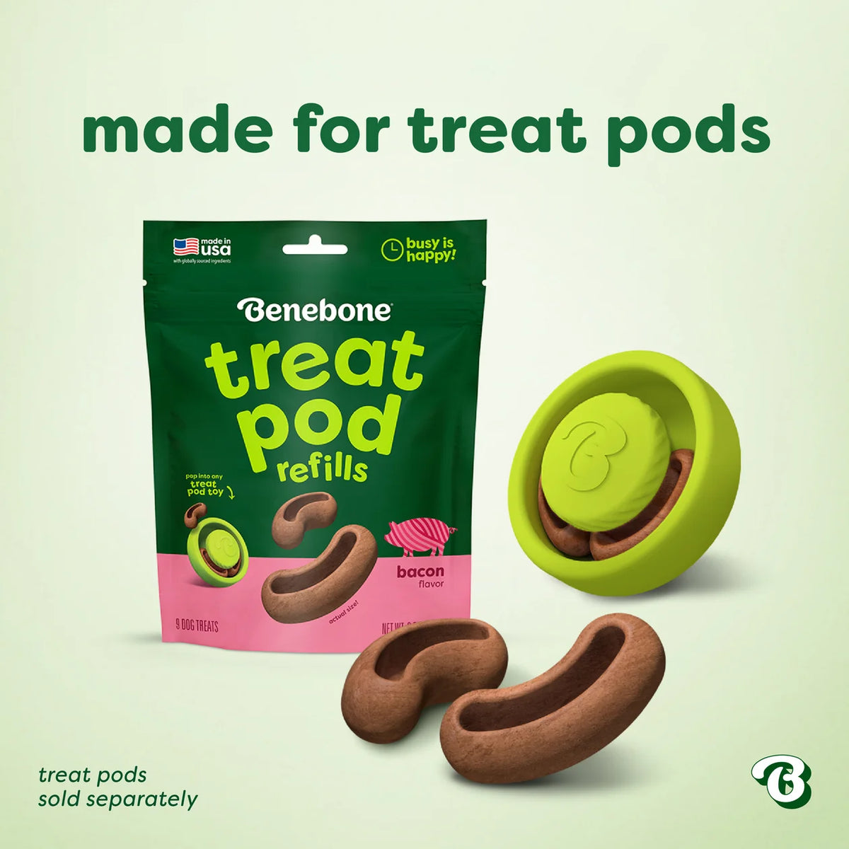 Benebone Tongue Twister Treat Pod