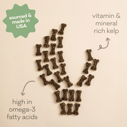 Bulk: Green Monstah Crab (Bones) - 5LB Bag - Dog Treats