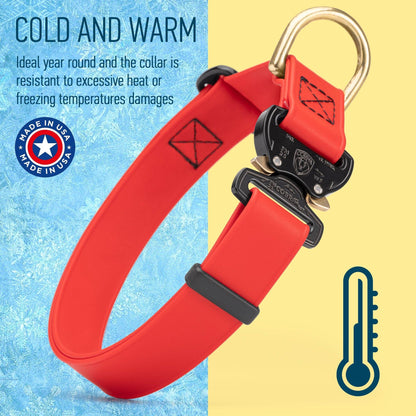 BioThane Dog Collar/Cobra Buckle