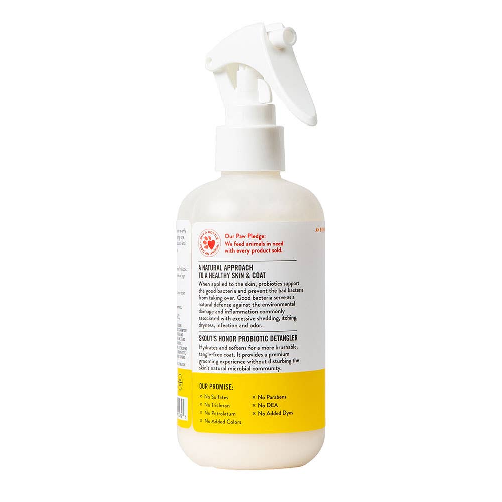 Skout's Honor Probiotic Daily Use Detangler Honeysuckle