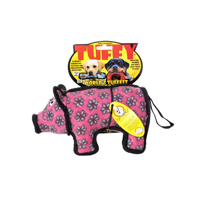 Tuffy Barnyard Pig - JUNIOR - Squeaky Dog Toy