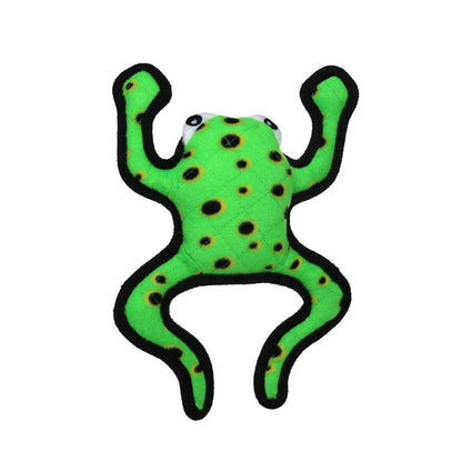 Tuffy Desert Frog Leaping Squeaky Dog Toy