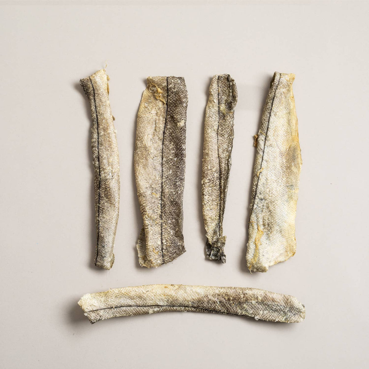Bulk Haddock Skins - 1LB of Dog Treats