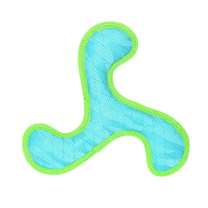 DuraForce Boomerang - Blue - Squeaky Dog Toy