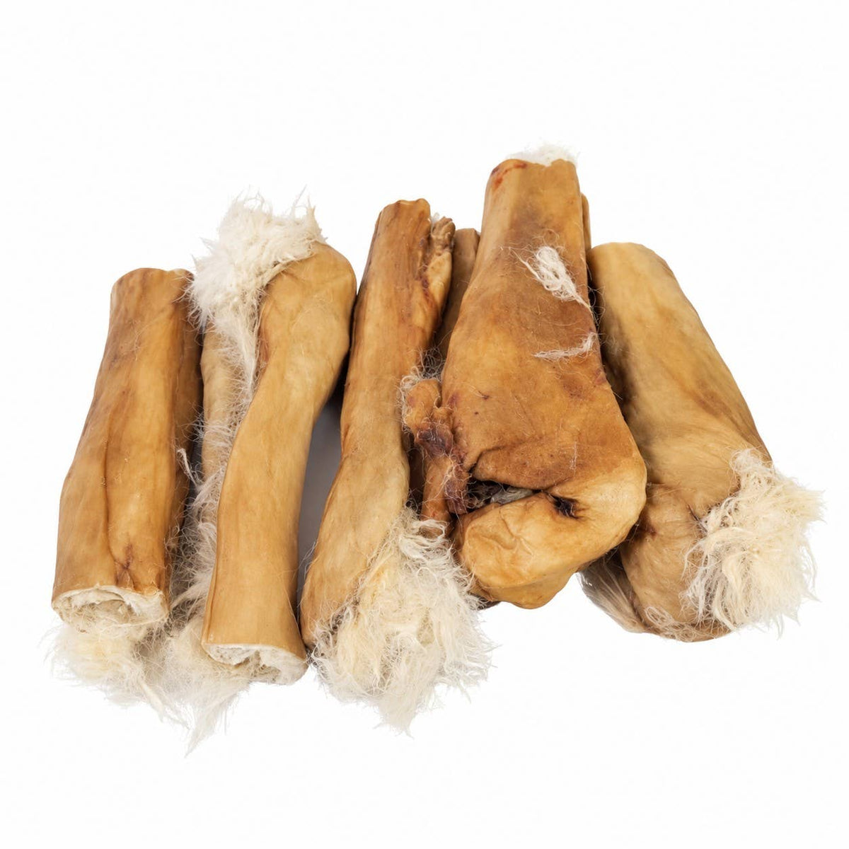 Bulk - Rabbit Skin Rolls with Fur – 10 Pack
