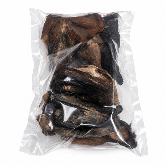 Bulk - Beef Ears with Hair – 10 Pack