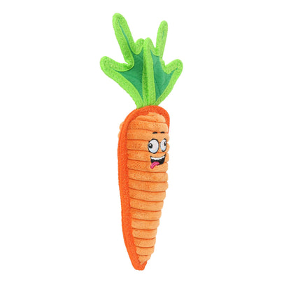 Tuffy Carrot Squeaky Dog Toy