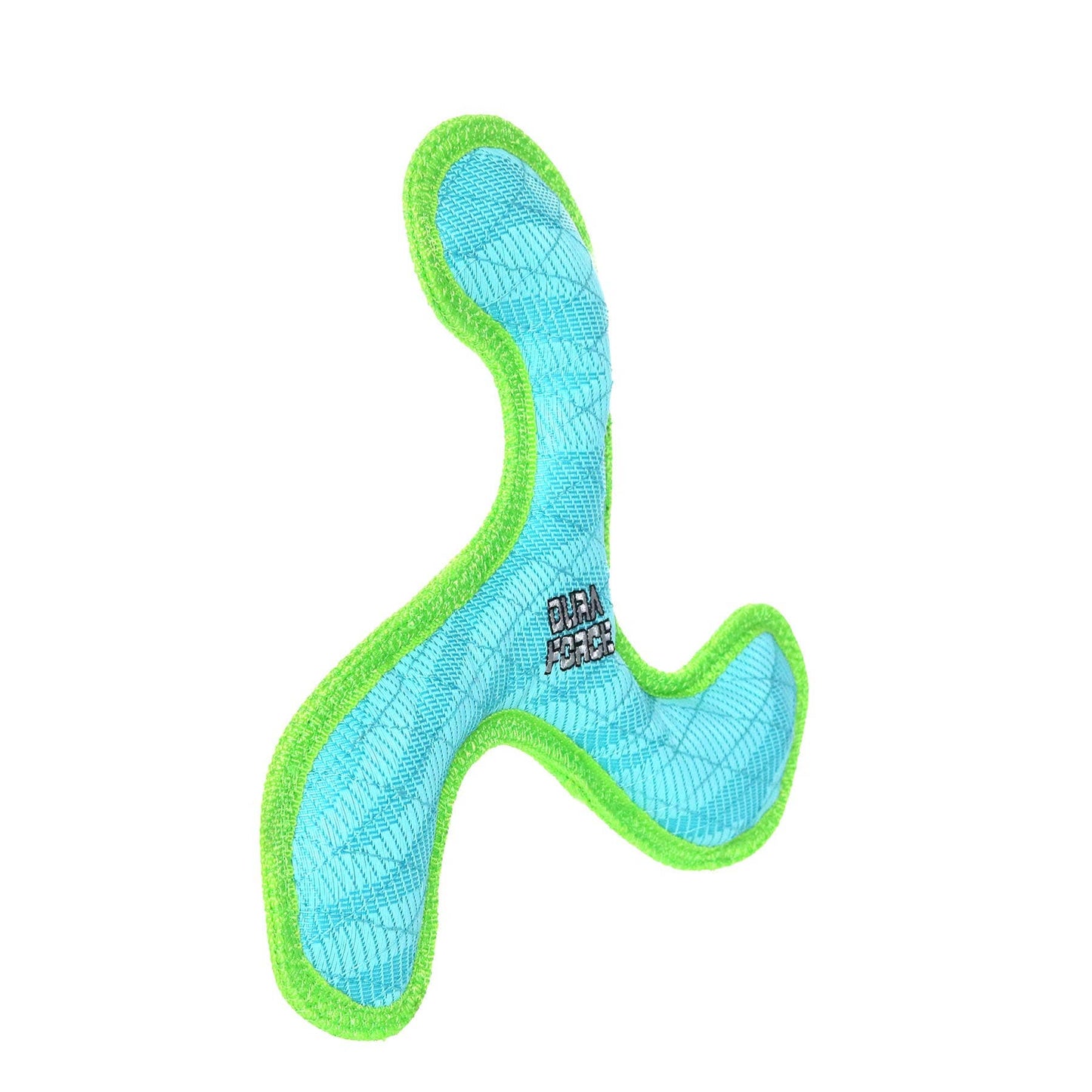 DuraForce Boomerang - Blue - Squeaky Dog Toy