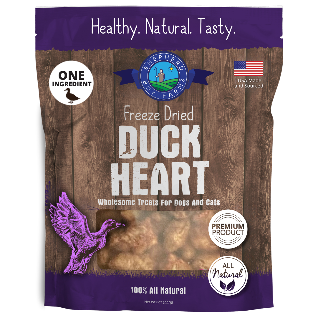 Freeze Dried Duck Heart