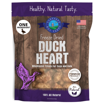 Freeze Dried Duck Heart