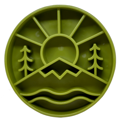 Great Outdoors Design Enrichment Slow Feeder Bowl - Performance Dog Supply