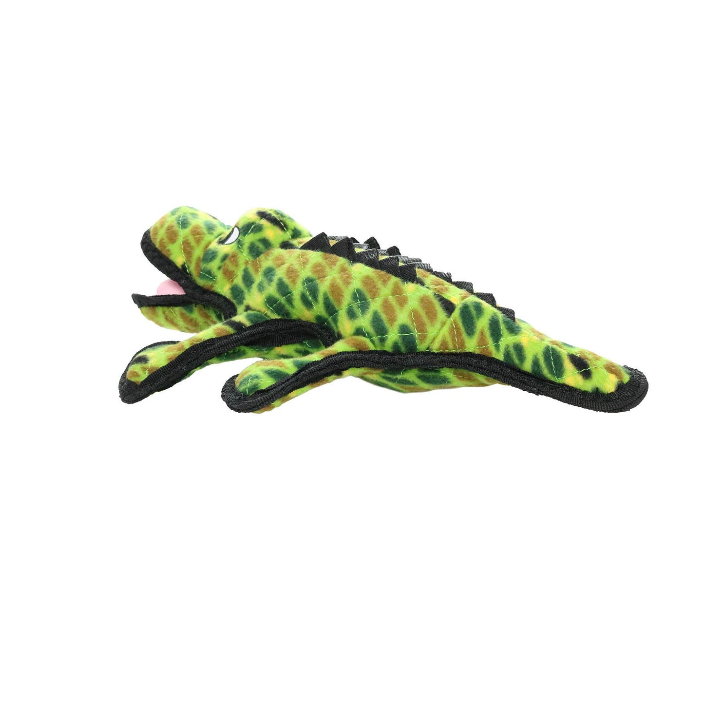 Tuffy Ocean Alligator - MEDIUM - Durable Squeaky Dog Toy