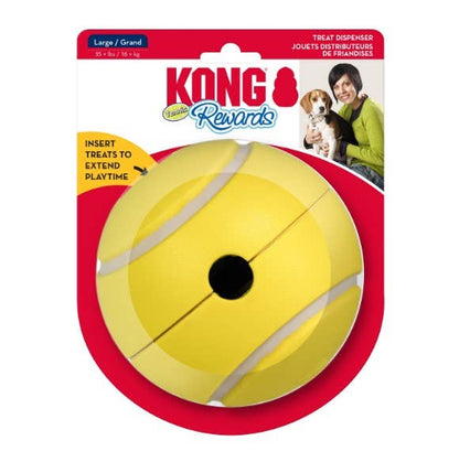 KONG® Rewards Tennis Dog Enrichment Toy Large