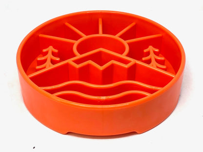 Great Outdoors Design Enrichment Slow Feeder Bowl - Performance Dog Supply