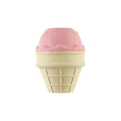 BARK Super Chewer Ice Cream Squeak Cone Dog Toy M/L