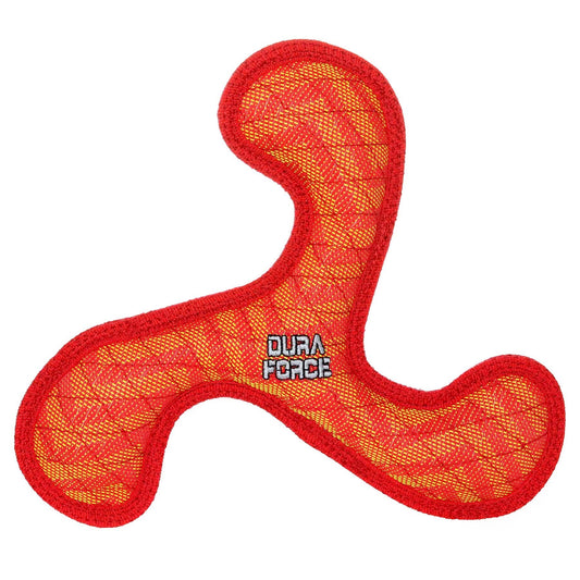 Duraforce Boomerang - Red - Squeaky Dog Toy